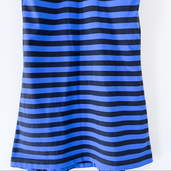 lululemon | blue and black striped racerback tank - Picture 3 of 5